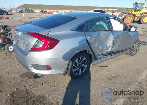 2016 Honda Civic Ex из США, поврежденный, VIN 19XFC2F77GE247552